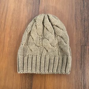 Tan Knit Beanie